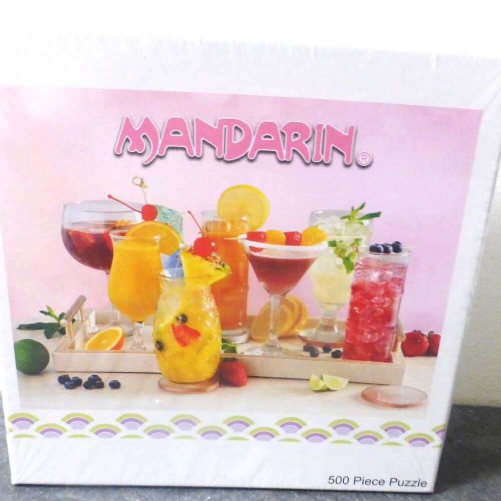 PUZ1 - MANDARIN A Celebration of TASTE 500pc PUZZLE Chinese Restaurant Buffet
